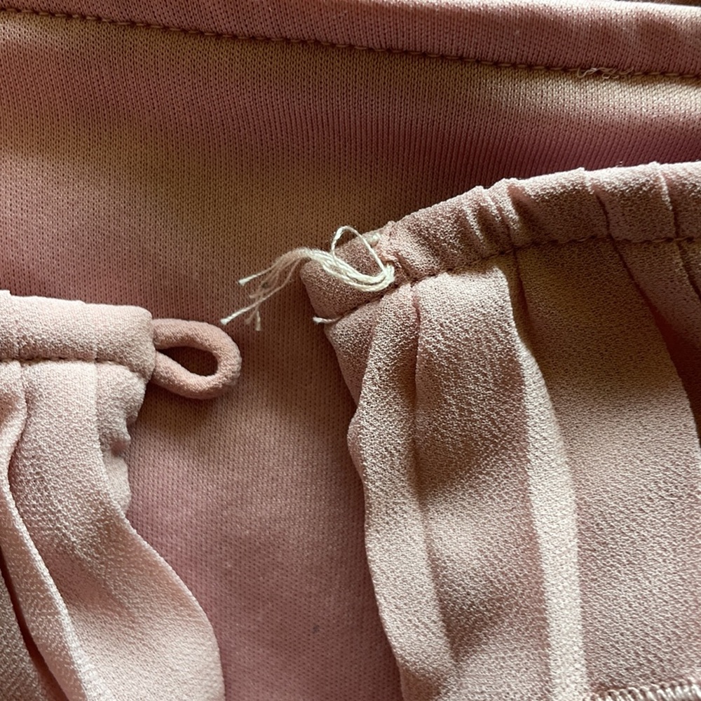 Girls Pale Pink Dress. Size XL - Picture 10 of 10